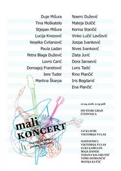 Plakat malog koncerta DO stari grad 21.04.2016. thumbnail
